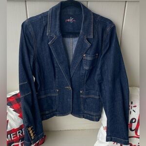 Women’s Premium denim jacket size medium
